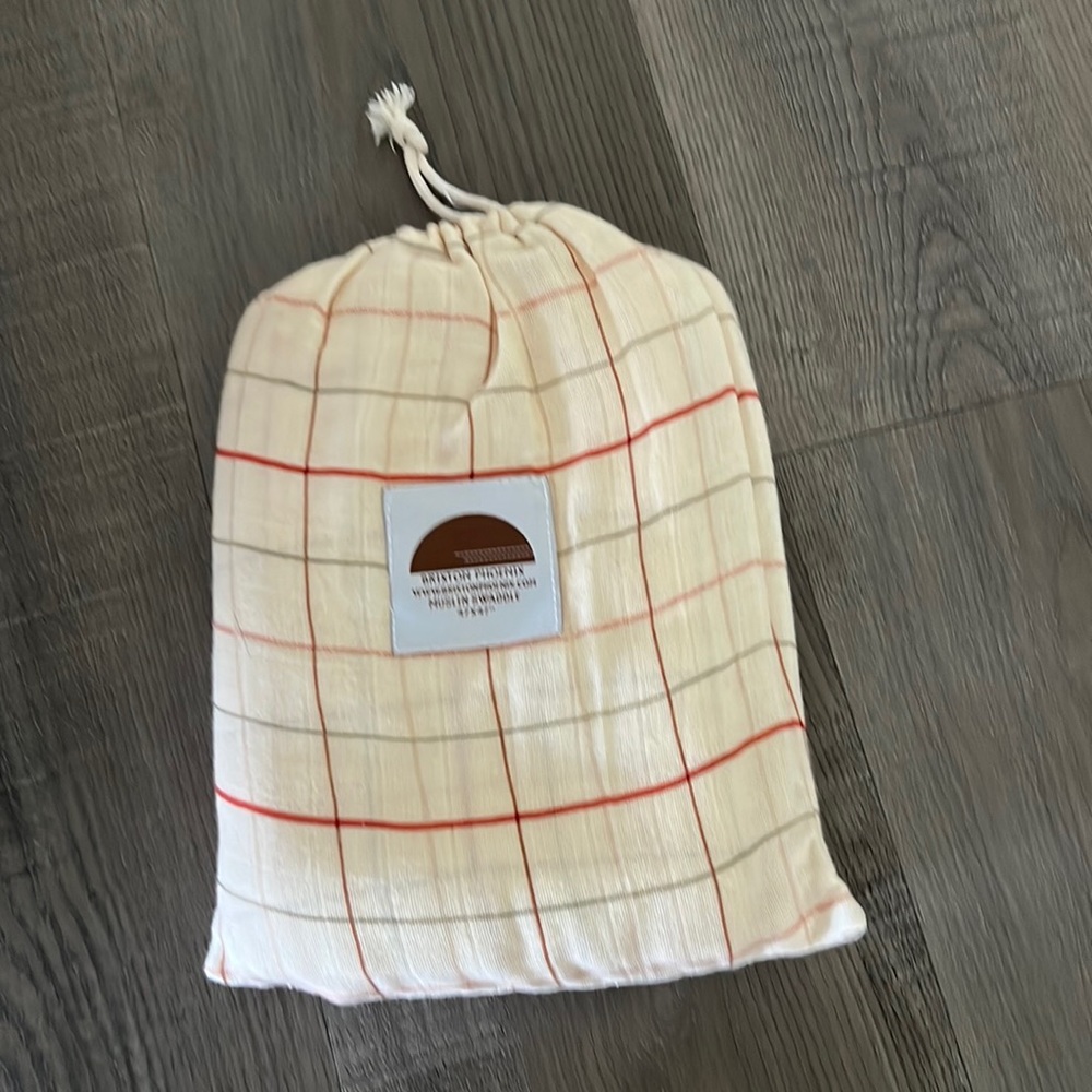 Brixton Phoenix Plaid Muslin Swaddle